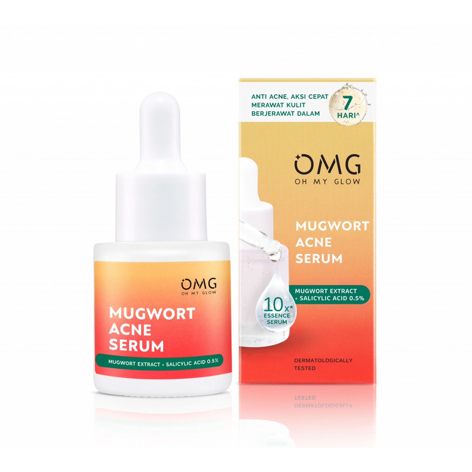OMG Oh My Glow Mugwort Acne Serum 20 ml